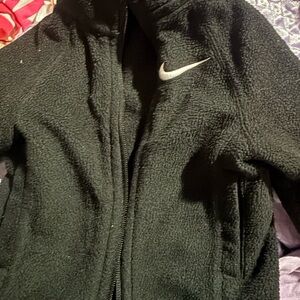 Nike Black Fleece Zip-Up Jacket